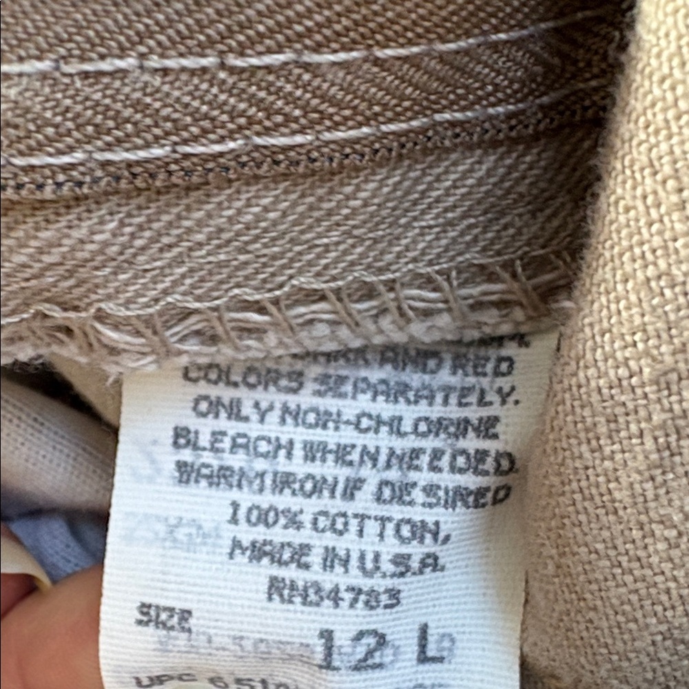Lee Riveted Tan Retro Pants - Picture 6 of 6